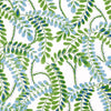 Augusta Blue and Green T45038 by Thibaut Designer Wallpaper
