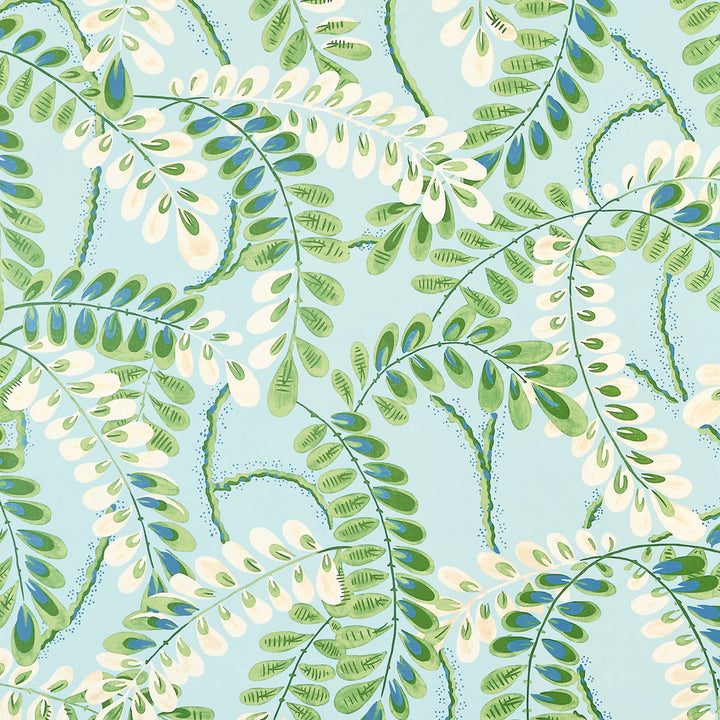 Augusta Turquoise T45040 by Thibaut Wallpaper Thibaut Wallpaper Augusta Turquoise T45040Wallpaper WANDERLUST Non Woven Wallpaper U.S.A </p><p>Repeat: H: , V: 38   (96.52  cm) 27  in  (68.58  cm) - Fabric Carolina -