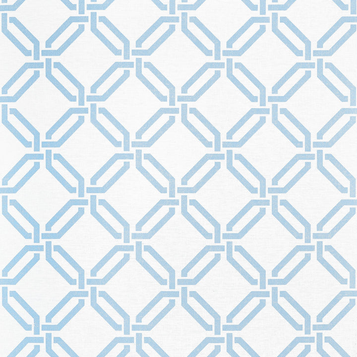 Miramar Way Light Blue T45053 by Thibaut Wallpaper Thibaut Wallpaper Miramar Way Light Blue T45053Wallpaper WANDERLUST Paperweave U.S.A </p><p>Repeat: H: , V: 9   (22.86  cm) 36  in  (91.44  cm) - Fabric Carolina -