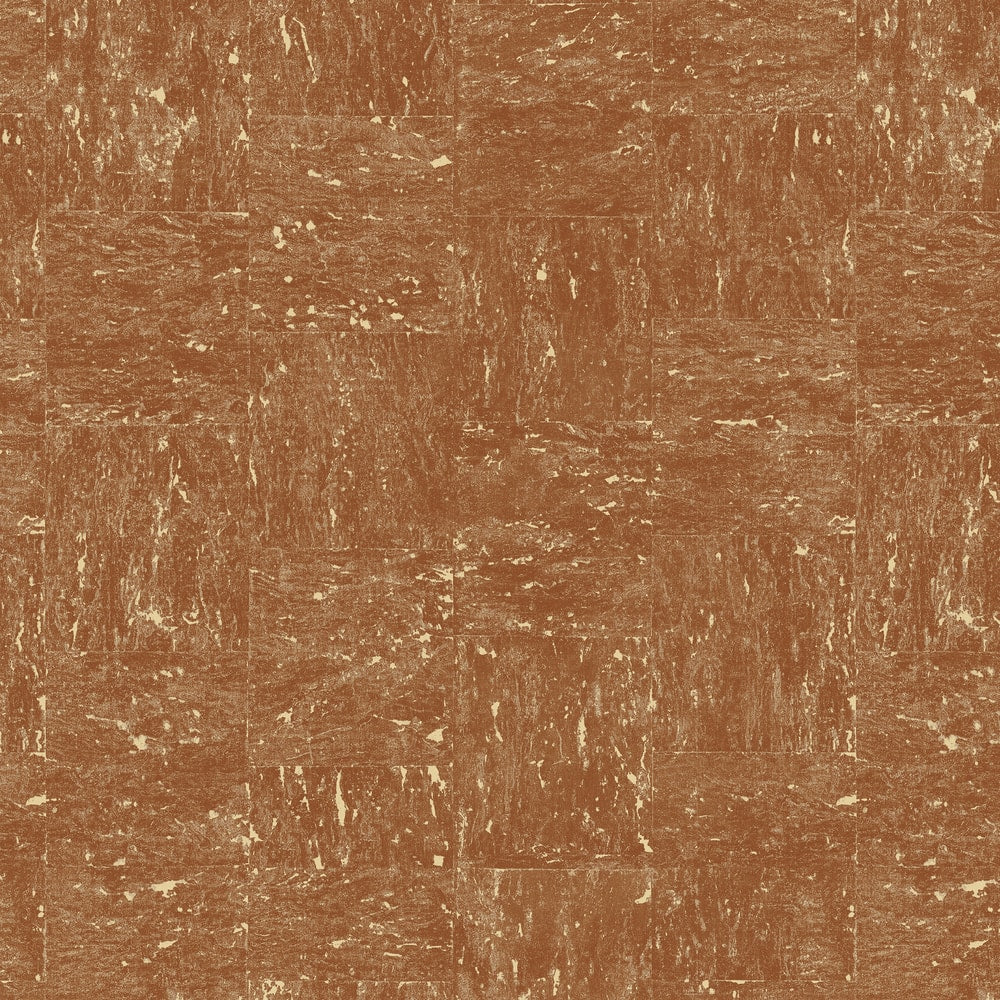 INDIRA CORK Umber T4528 by Thibaut Designer Wallpaper