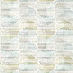 Half Moon Green T458 by Thibaut Designer Wallpaper