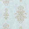ST. BARTS Blue T4962 by Thibaut Designer Wallpaper