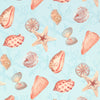 CLEARWATER Blue T5764 by Thibaut Designer Wallpaper