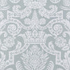 HARVARD DAMASK Silver Grey T6028 by Thibaut Designer Wallpaper
