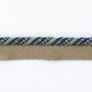 Perandor Small Cord (Flange) Blue by G P & J Baker Designer Trim