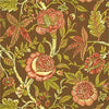 FANFARE Brown T6748 by Thibaut Designer Wallpaper