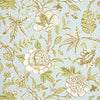 FANFARE Aqua T6752 by Thibaut Designer Wallpaper