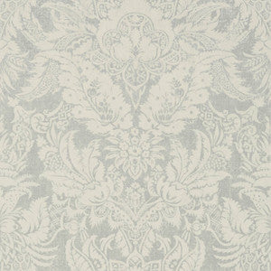 Chardonnet Damask Grey T72582 by Thibaut Designer Wallpaper