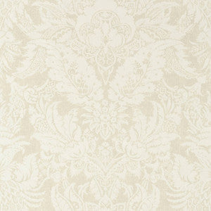 Chardonnet Damask Cream T72588 by Thibaut Designer Wallpaper