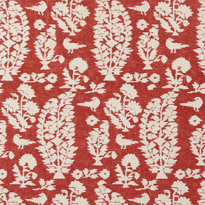 Allaire Red T72599 by Thibaut Designer Wallpaper