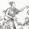 BILTMORE Black on White T7315 by Thibaut Designer Wallpaper