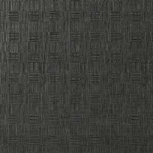 Tunica Basket Black T75090 by Thibaut Designer Wallpaper
