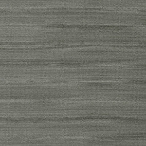 Taluk Sisal Charcoal T75151 by Thibaut Designer Wallpaper