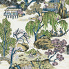 Asian Scenic Purple and Blue T75459 by Thibaut Designer Wallpaper
