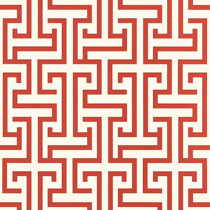 Ming Trail Red T75473 by Thibaut Wallpaper Thibaut Wallpaper Ming Trail Red T75473Wallpaper Dynasty Wallpaper U.S.A. </p><p>Repeat: V: 25.25 27 - Fabric Carolina -