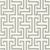 Ming Trail Grey T75475 by Thibaut Designer Wallpaper