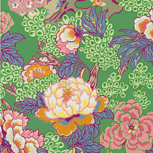 Honshu Green T75491 by Thibaut Designer Wallpaper