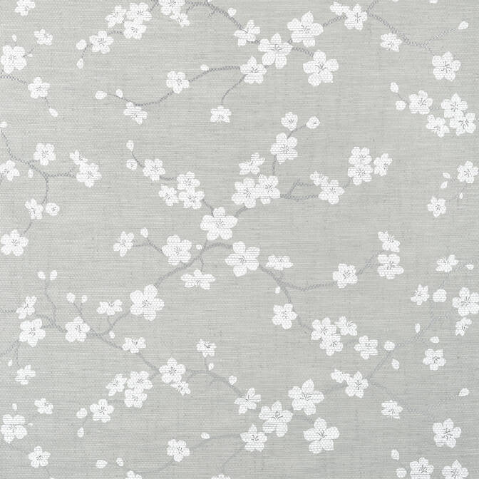 Sakura Grey T75515 by Thibaut Wallpaper Thibaut Wallpaper Sakura Grey T75515Wallpaper Dynasty Paperweave KOREA </p><p>Repeat: V: 27.5 36 - Fabric Carolina -