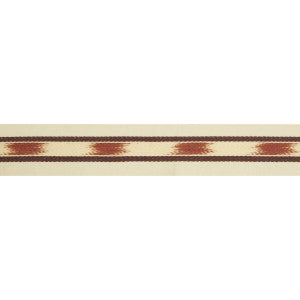 Le Ikat Tape Red by Brunschwig & Fils Designer Trim