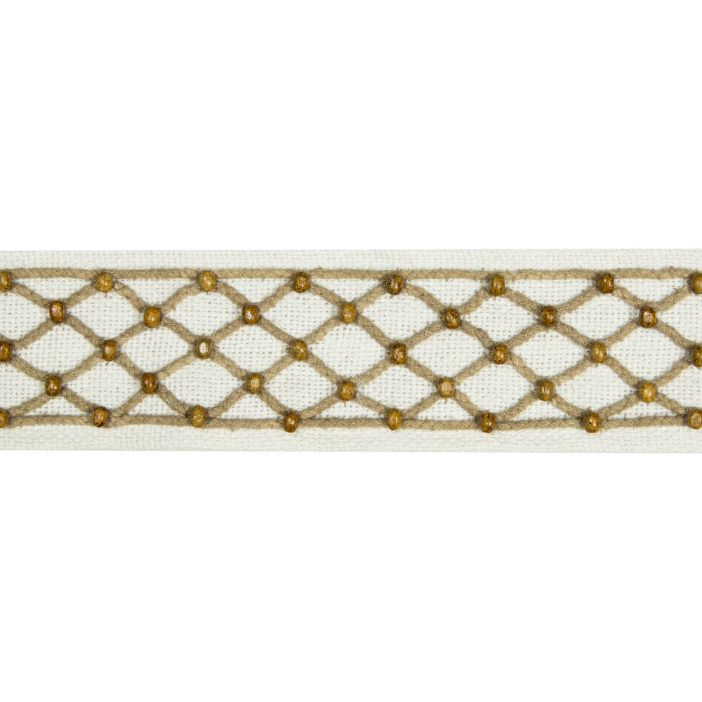 Le Boise Tape Sand by Brunschwig & Fils Trim Brunschwig & Fils Trim Le Boise Tape SandTrim LES ENSEMBLIERS LINEN - 70%;COTTON - 20%;WOOD - 8%;POLYESTER - 2% India </p><p>Repeat: H: 0, V: 1 2.25 - Fabric Carolina -