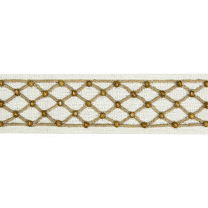 Le Boise Tape Sand by Brunschwig & Fils Designer Trim