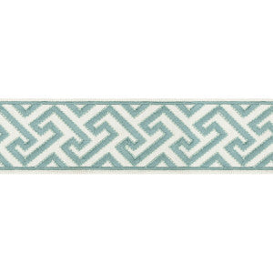 Sanchi Tape Aqua by Brunschwig & Fils Designer Trim