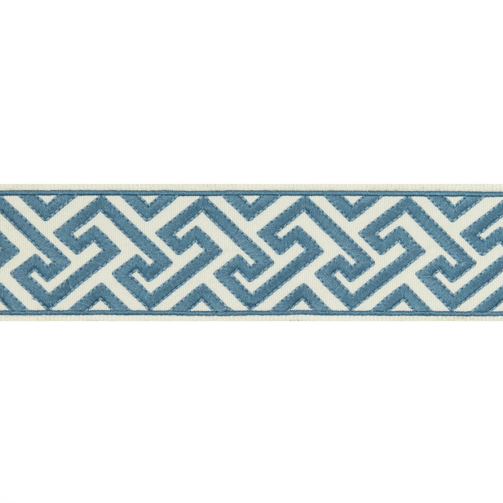 Sanchi Tape Delft by Brunschwig & Fils Trim Brunschwig & Fils Trim Sanchi Tape DelftTrim TREILLIS PASSEMENTERIE POLYESTER - 100% India </p><p>Repeat: H: 2.37, V: 1.77 2.37 - Fabric Carolina -