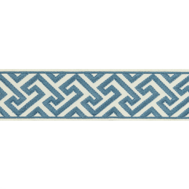 Sanchi Tape Delft by Brunschwig & Fils Trim Brunschwig & Fils Trim Sanchi Tape DelftTrim TREILLIS PASSEMENTERIE POLYESTER - 100% India </p><p>Repeat: H: 2.37, V: 1.77 2.37 - Fabric Carolina -