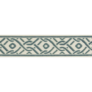 Pailou Tape Teal by Brunschwig & Fils Designer Trim