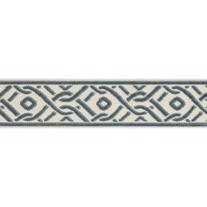 Pailou Tape Blue by Brunschwig & Fils Designer Trim