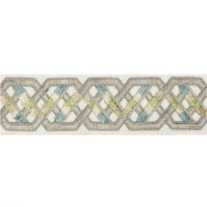 Loriyan Tape Grey by Brunschwig & Fils Designer Trim