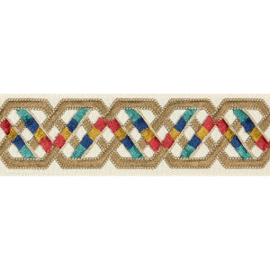Loriyan Tape Multi by Brunschwig & Fils Designer Trim