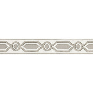 Ganden Tape Grey by Brunschwig & Fils Designer Trim