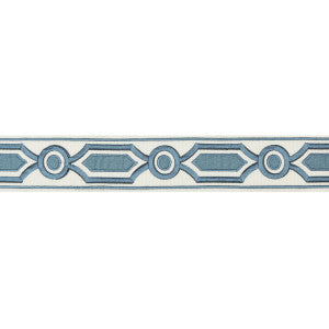 Ganden Tape Blue by Brunschwig & Fils Designer Trim