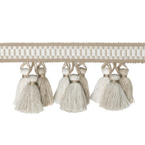 Andre Tassel Fringe Beige by Brunschwig & Fils Designer Trim