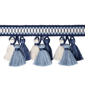 Andre Tassel Fringe Navy by Brunschwig & Fils Designer Trim