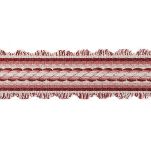 Jacqueline Braid Red by Brunschwig & Fils Designer Trim