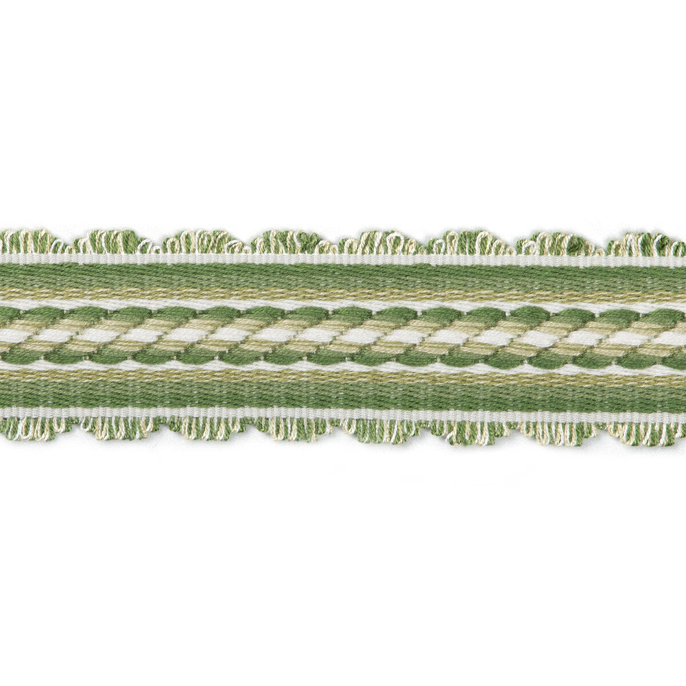 Jacqueline Braid Leaf by Brunschwig & Fils Trim Brunschwig & Fils Trim Jacqueline Braid LeafTrim PASSEMENTERIE VOLUME I VISCOSE - 100% China </p><p>Repeat: H: 0.39, V: 0 1.57 - Fabric Carolina -