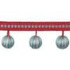 Claude Ball Fringe Aqua by Brunschwig & Fils Designer Trim