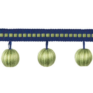 Claude Ball Fringe Navy by Brunschwig & Fils Designer Trim