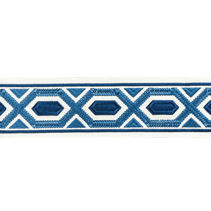 Avril Tape Blue T8022100.5.0 By Brunschwig & Fils Designer Trim