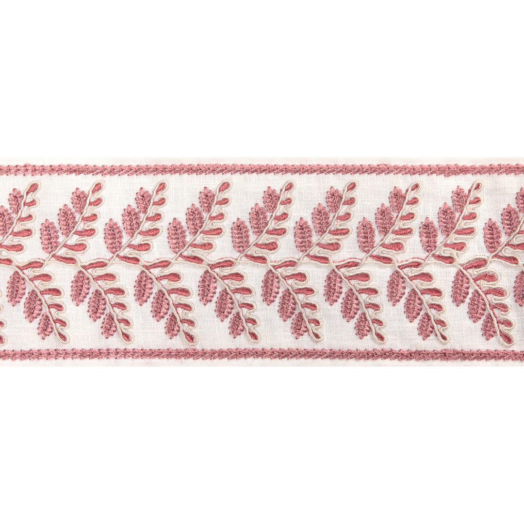 Fougere Border - Rosewood T8024100.7.0 by Brunschwig & Fils Designer Trim