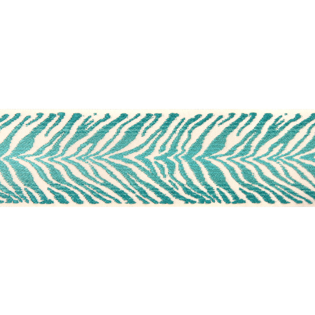 Tigre Tape - Aqua T8024104.13.0 by Brunschwig & Fils Designer Trim