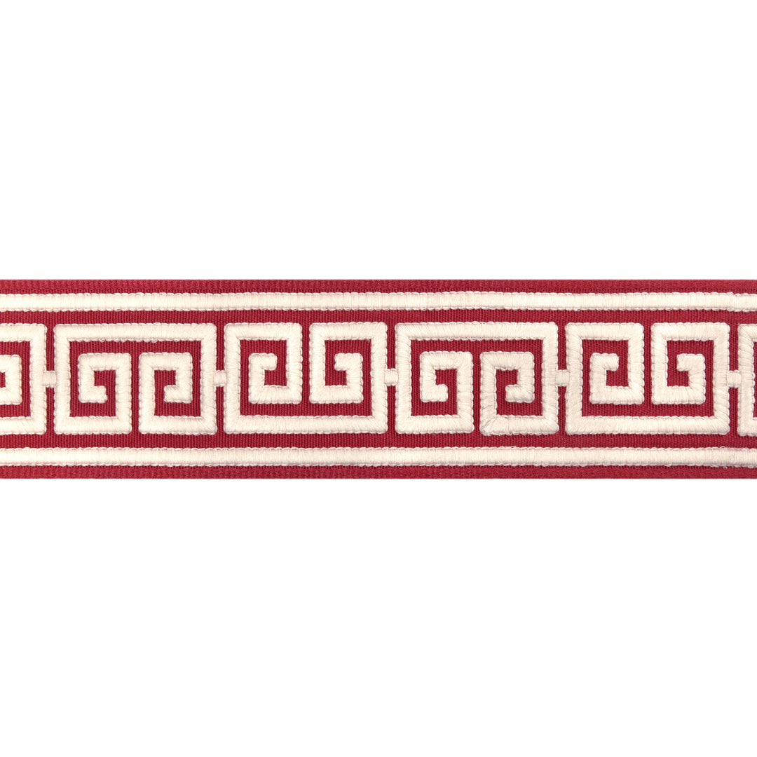 Paros Tape - Red T8024106.19.0 by Brunschwig & Fils Designer Trim