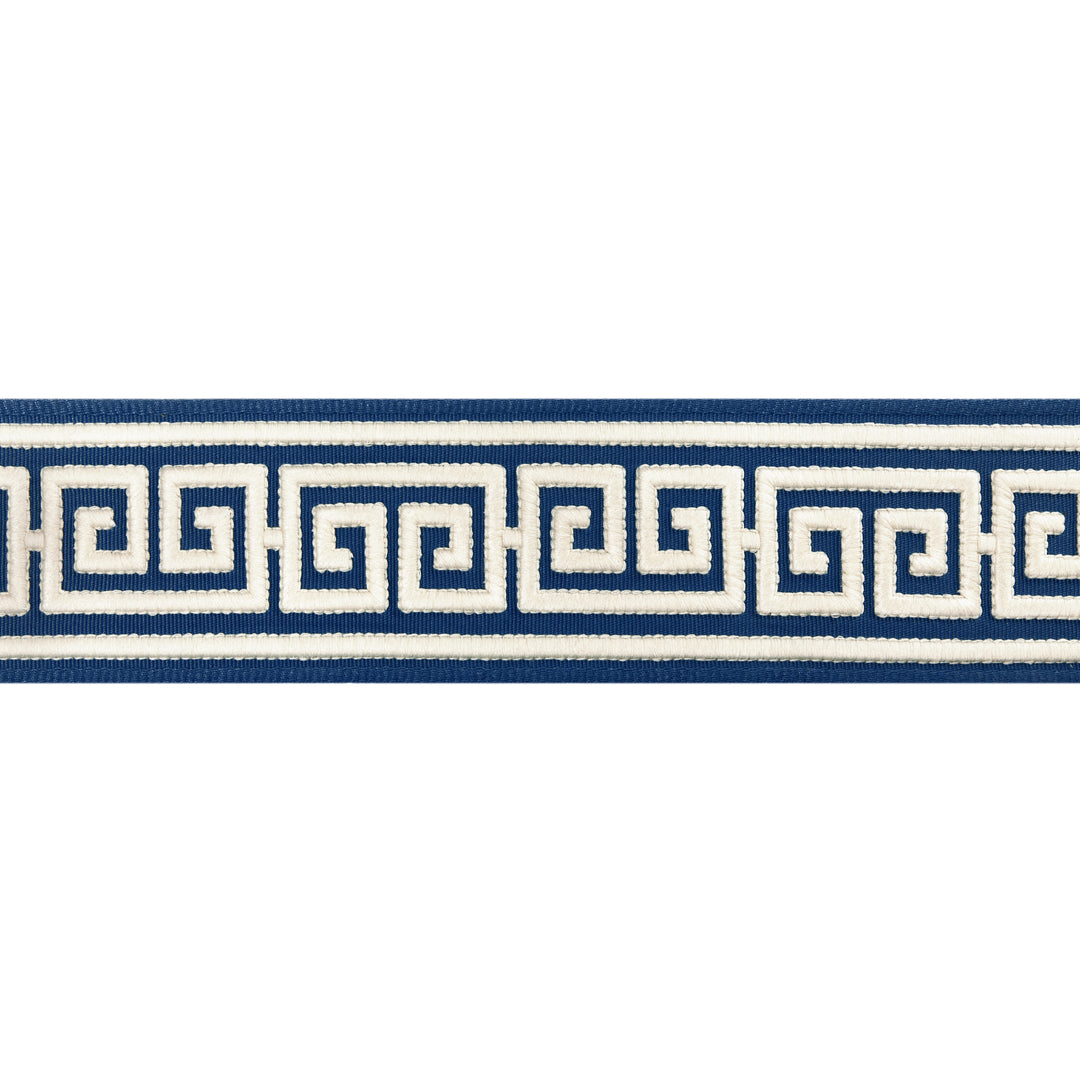 Paros Tape - Navy T8024106.50.0 by Brunschwig & Fils Designer Trim