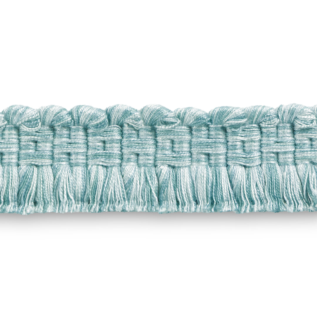 Montcel Brush Fringe - Aqua T8025104.13.0 by Brunschwig & Fils Designer Trim