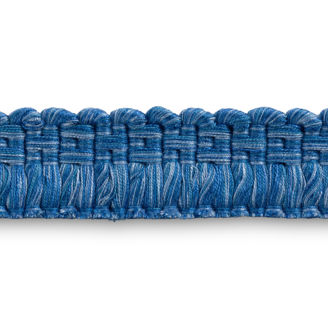Montcel Brush Fringe - Blue T8025104.5.0 by Brunschwig & Fils Designer Trim