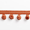 Montcel Pom Fringe - Spice T8025105.12.0 by Brunschwig & Fils Designer Trim