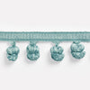 Montcel Pom Fringe - Aqua T8025105.13.0 by Brunschwig & Fils Designer Trim