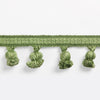 Montcel Pom Fringe - Green T8025105.3.0 by Brunschwig & Fils Designer Trim